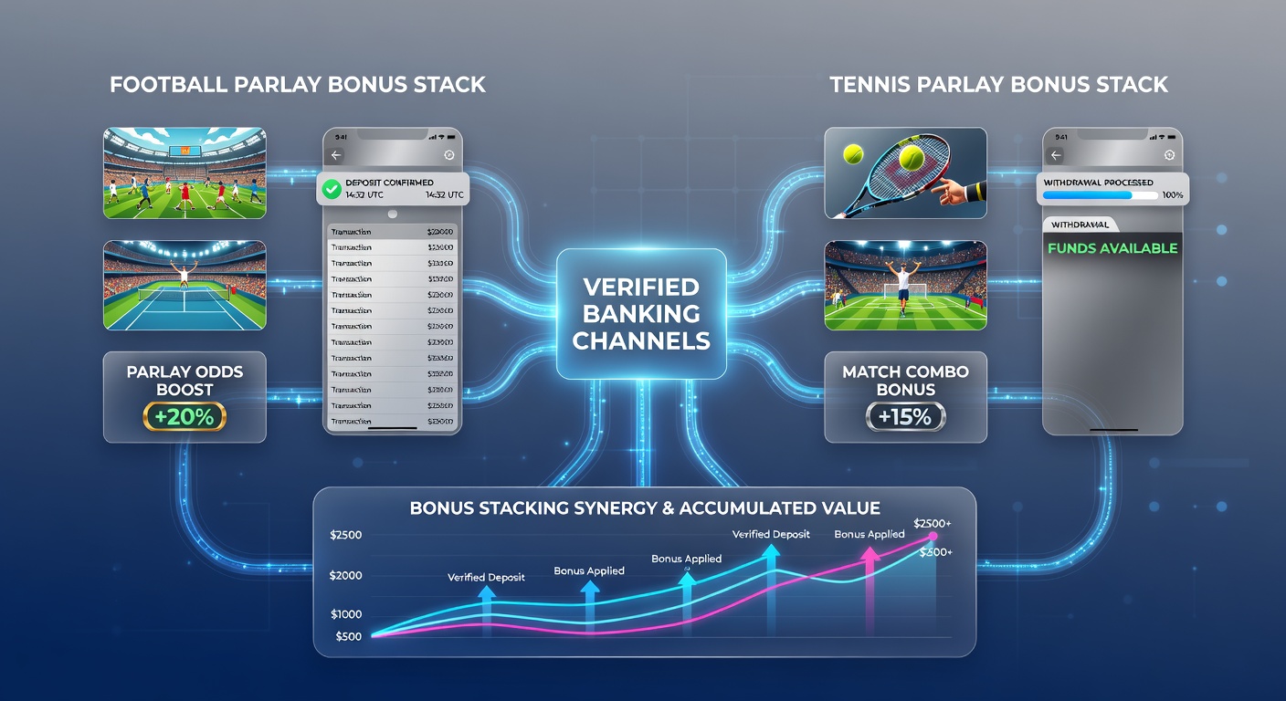 Bonus-Stacking für Parlay-Wetten bei Fußball und Tennis in regulierten Apps