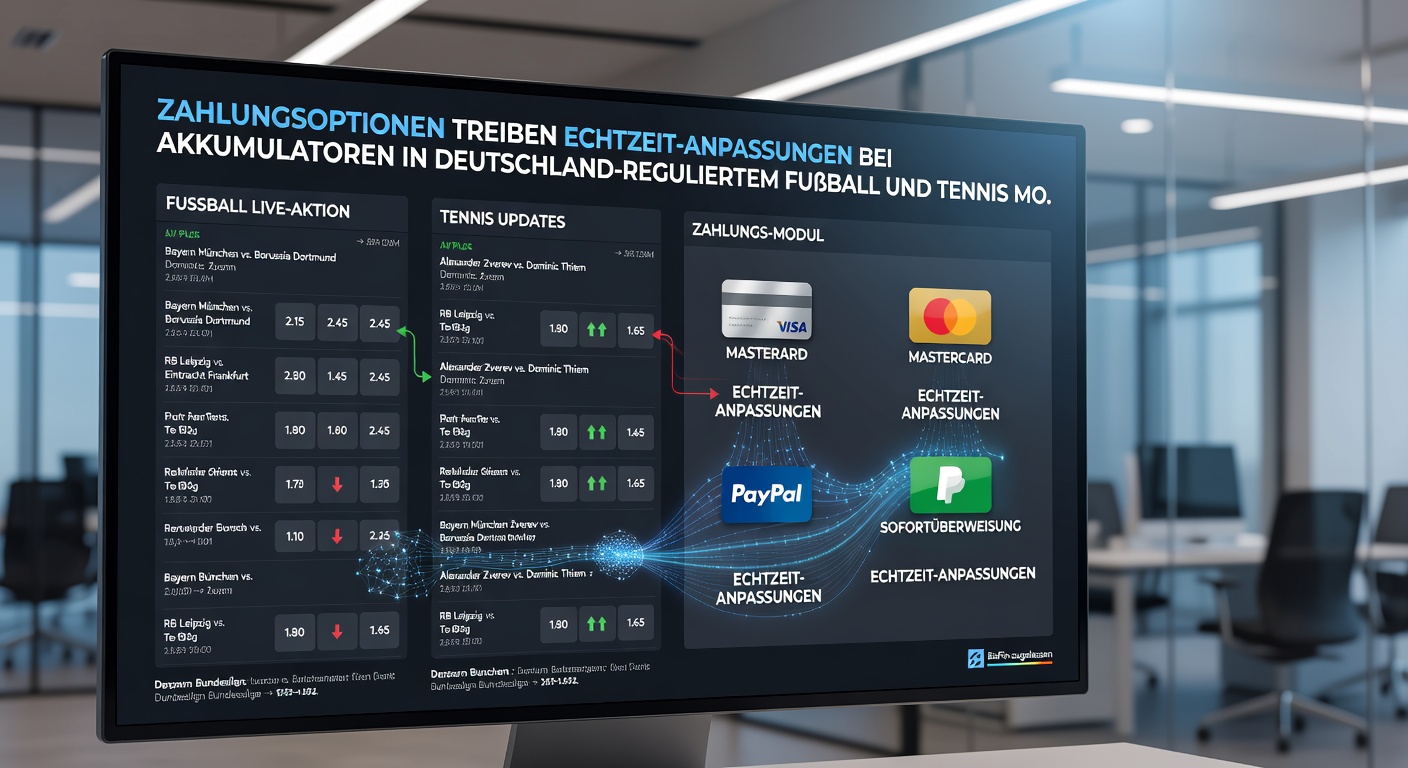 Echtzeit-Anpassungen von Akkumulatoren in Tennis- und Fußball-Wetten auf Mobilplattformen
